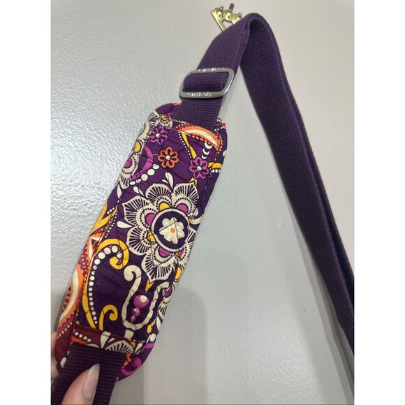 Vera Bradley Retired Safari Sunset Attache Shoulder Messenger Bag - Picture 9 of 9